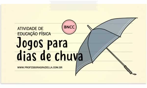 EDFISICA - jogos para dias de chuva