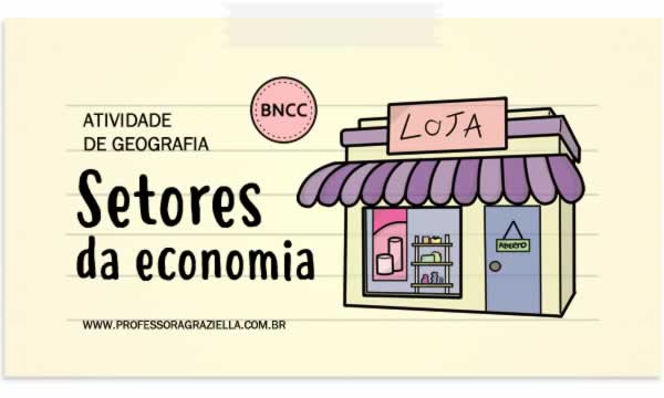 GEOGRAFIA - setores da economia