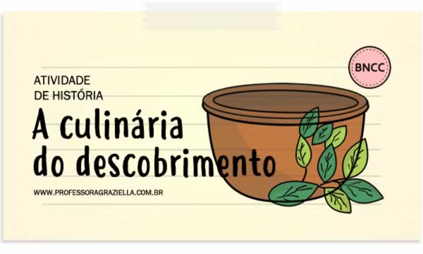 HISTORIA - culinaria do descobrimento