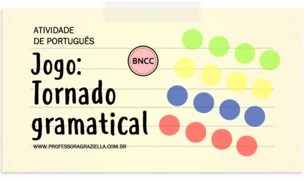 PORTUGUES - jogo - tornado gramatical