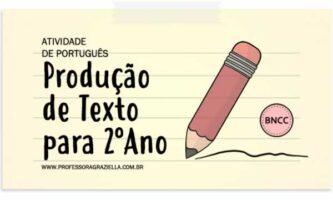 PORTUGUES - producao de texto - 2oano