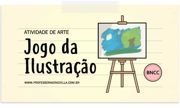 Arte - jogo da ilustração