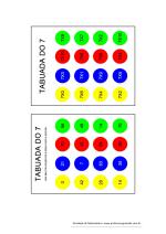 Atividade de Matemática – Jogo Tornado da Tabuada – Professora