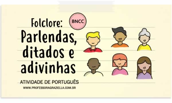 Atividades com Parlendas - Tudo Português