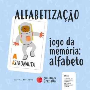 Jogo da memória: alfabeto
