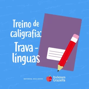 Trava-línguas para caligrafia